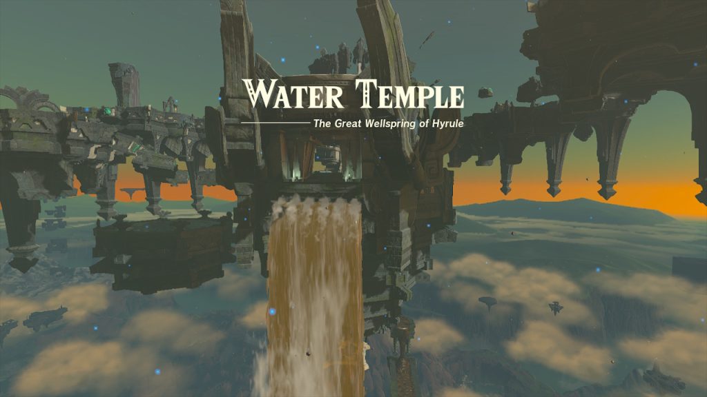 Zelda Tears of the Kingdom Water Temple