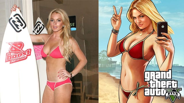 GTA Lindsay Lohan