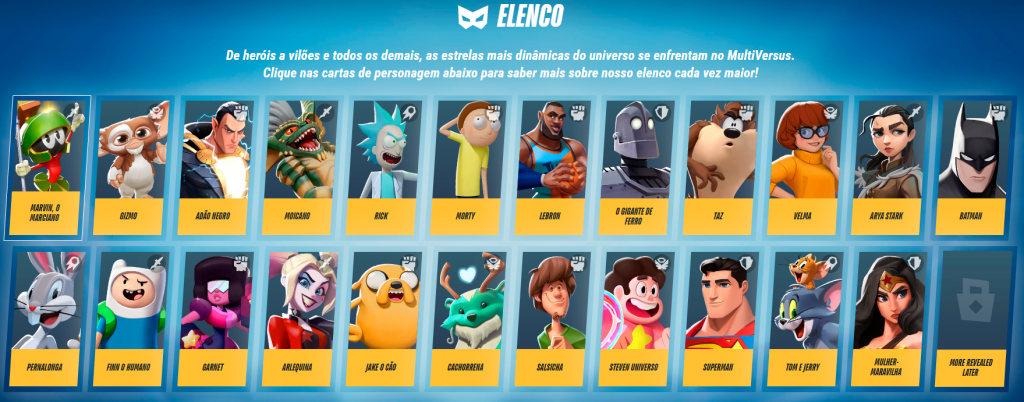 Multiversus - Elenco
