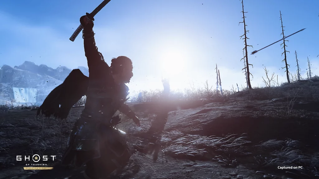 Ghost of Tsushima - Defletindo flecha