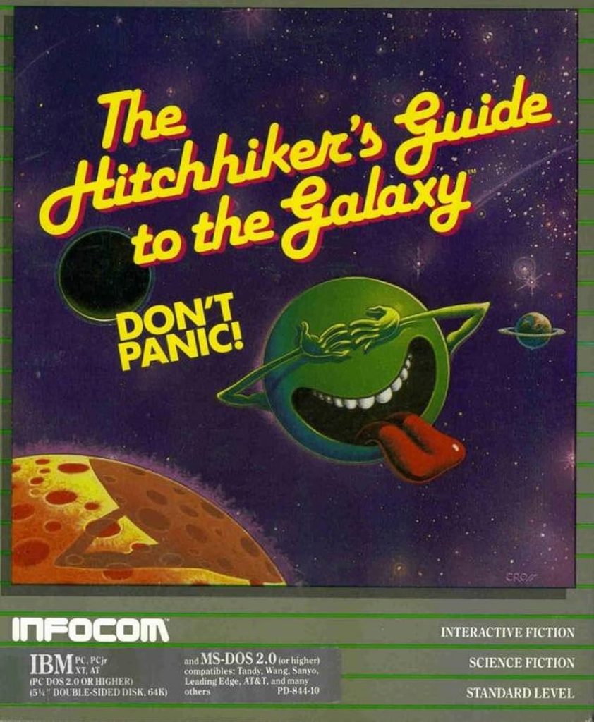 The Hitchhiker's Guide to the Galaxy video game 1984