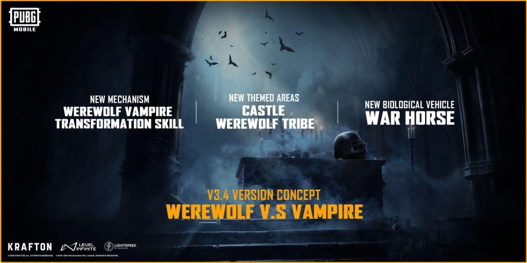 PUBG MOBILE Werewolf vs Vampire