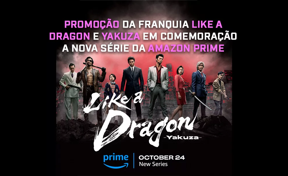 Banner da série com personagens da franquia e logo, à frente chamada da matéria.