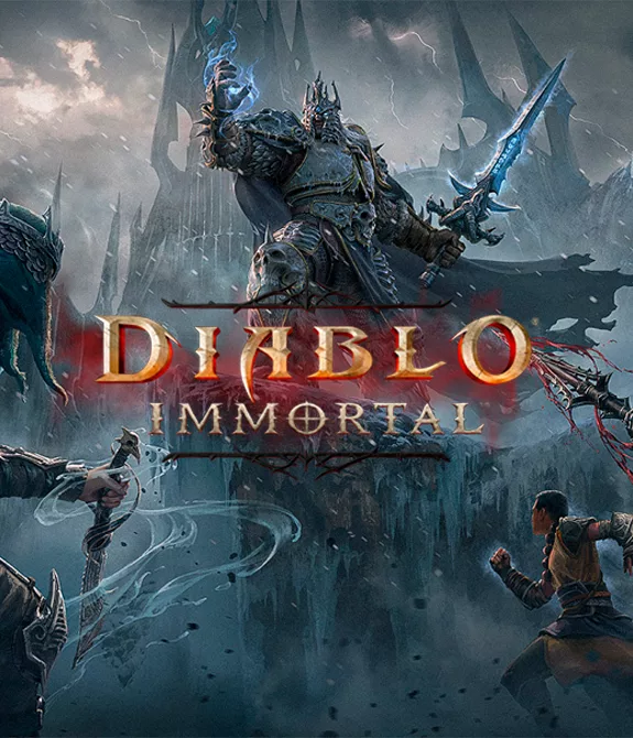 Personagens de Diablo encaram o Lich King em Diablo Immortal x WoW