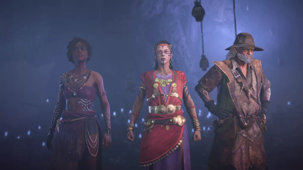 NPCs das 3 escolas de poderes.