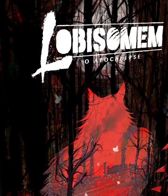 Parte da capa do livro Lobisomem O Apocalipse 5ª Edição.