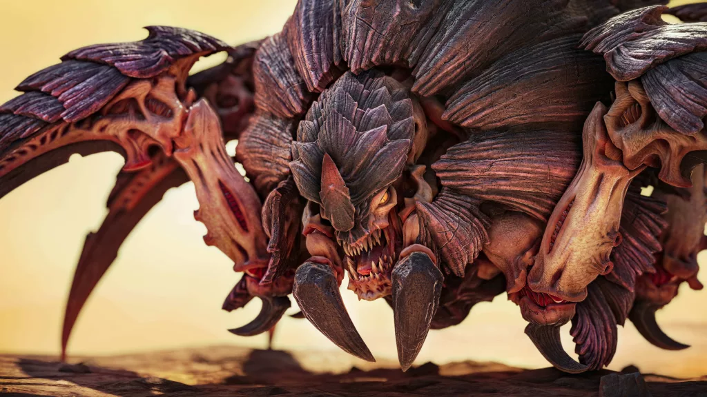 Imagem do novo monstro, Biovore.