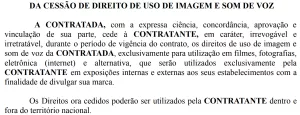 Redação de Cláusula de Contrato de Influencer. Direito Gamer (Imagem: Divulgação).
