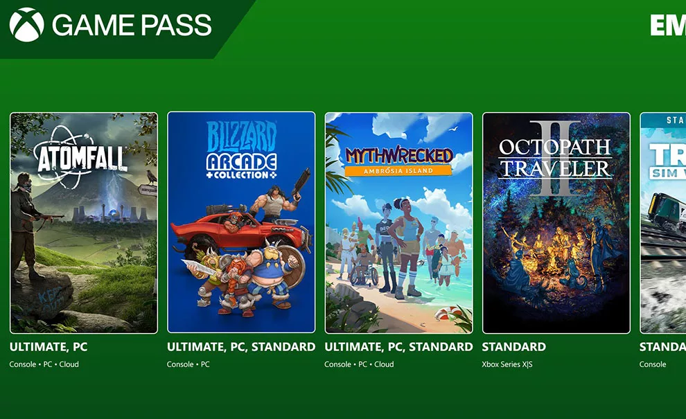 Jogos que entrarão no catálogo do Xbox Game Pass
