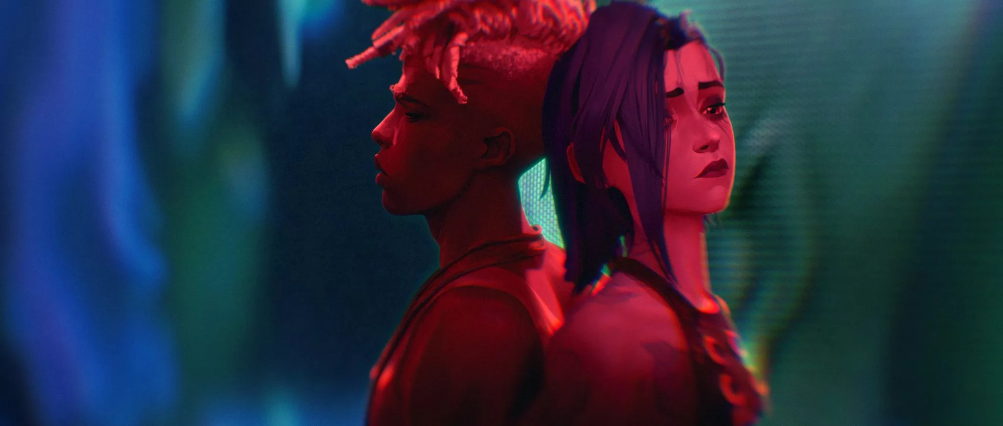 Imagem do clipe de Ma Meilleure Ennemie, produzido pela Riot Games