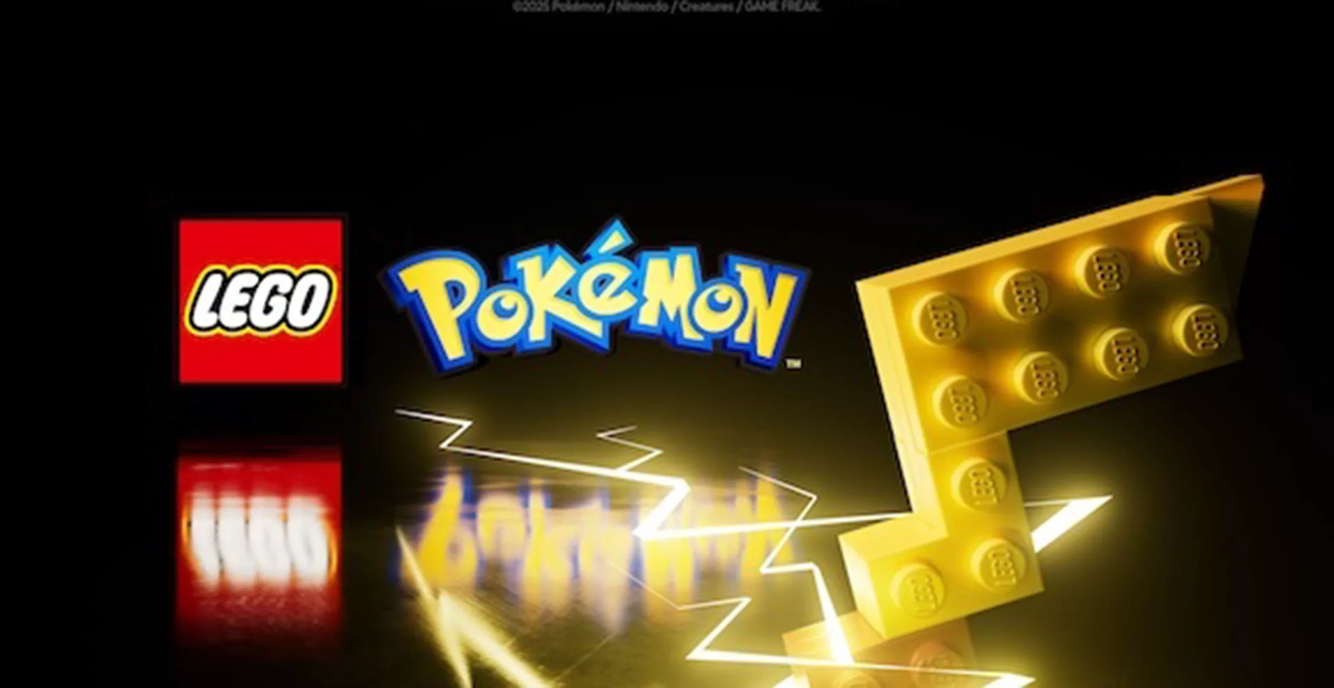 Capa parceria entre Pokémon e Lego