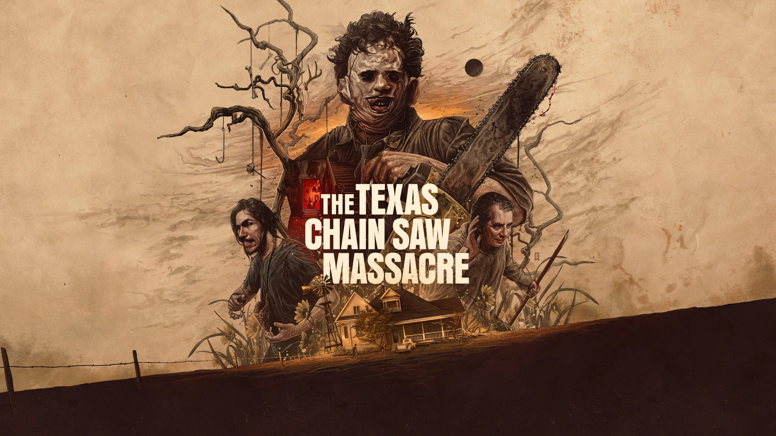 Capa do jogo do Massacre da Serra Elétrica