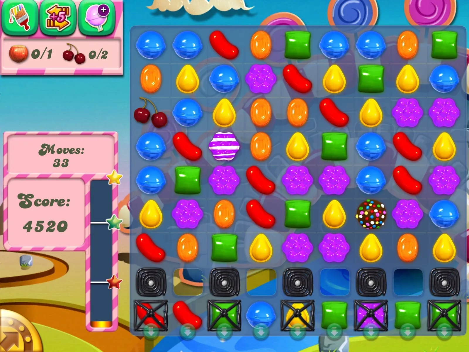 Gameplay de Candy Crush