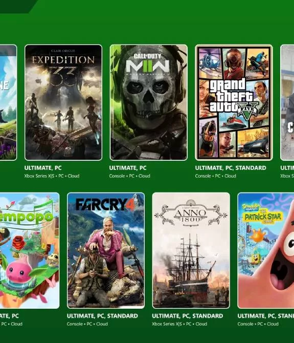 Jogos do Xbox Game Pass de abril e maio