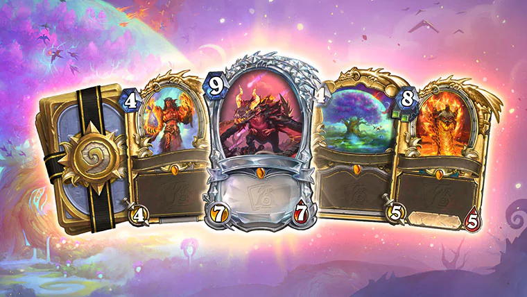 Algumas cartas do miniconjunto.