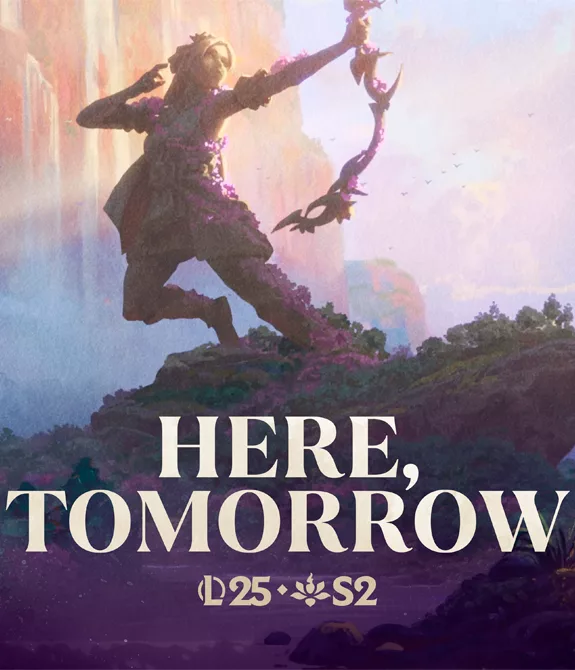 Capa de "Here Tomorrow" de League of Legends