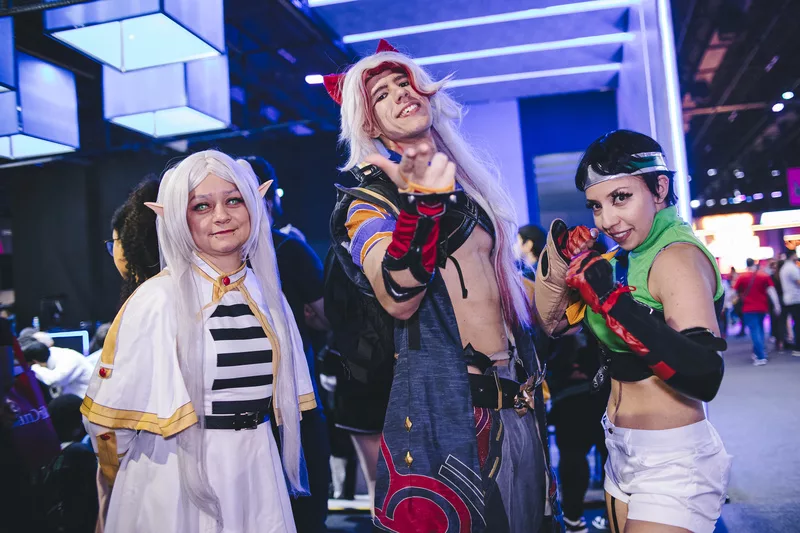 O evento também um espaço para cosplayers - Foto: Divulgação/GL