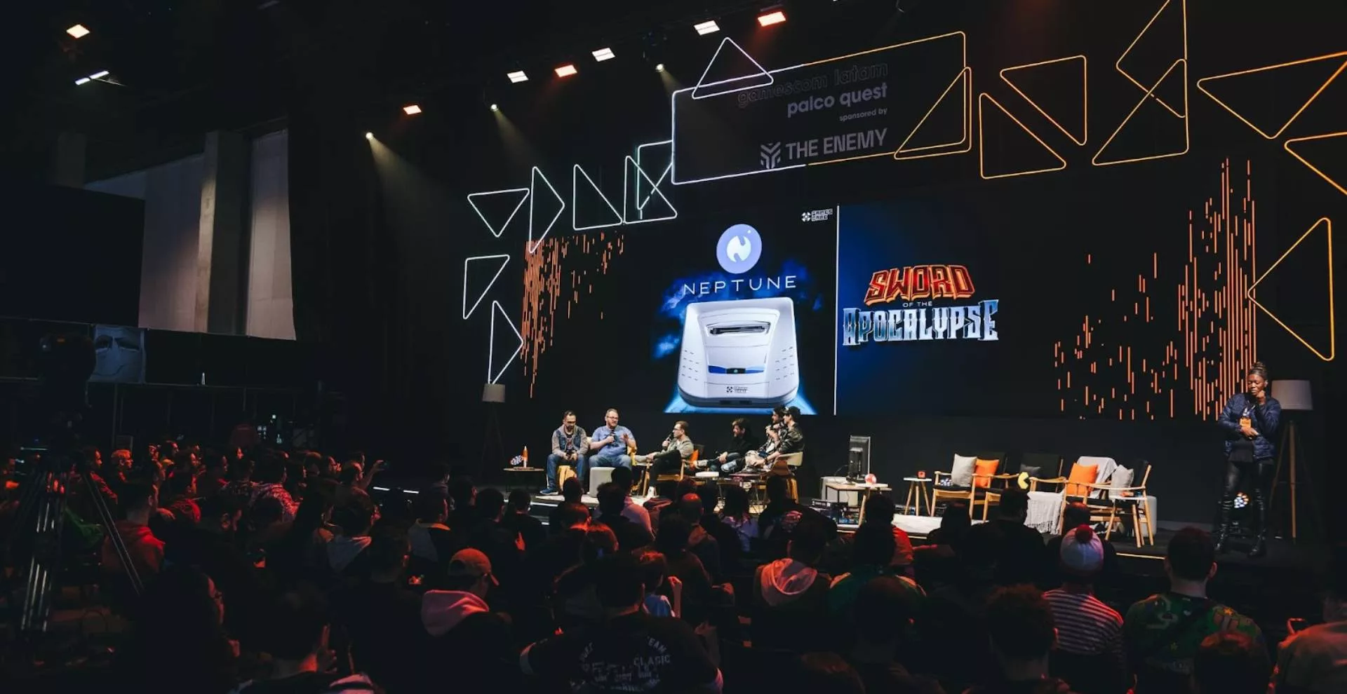 Palco na Gamescom Latam