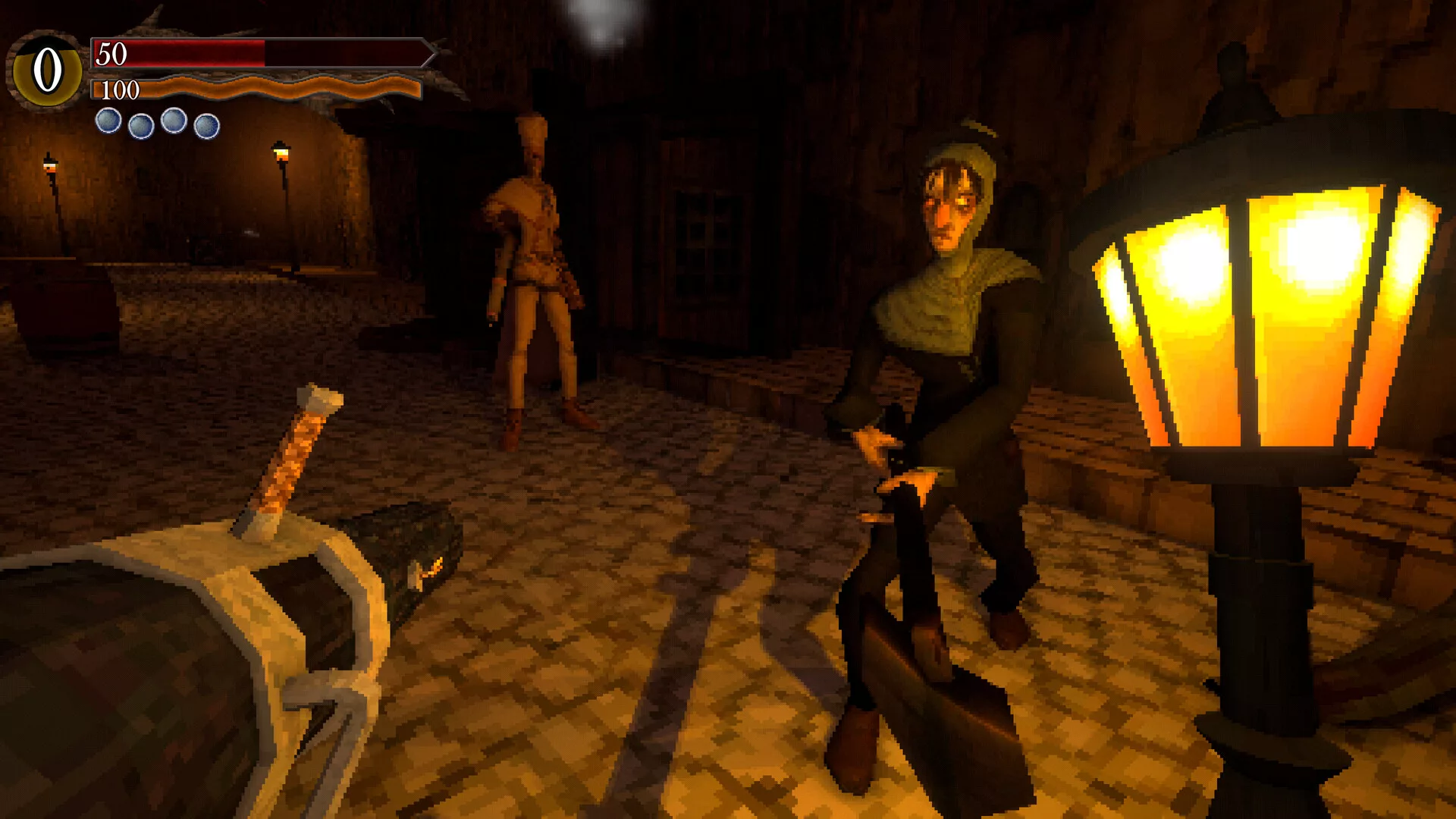 Gameplay de Hark the Ghoul, indie que mistura dungeon crawler com soulslike