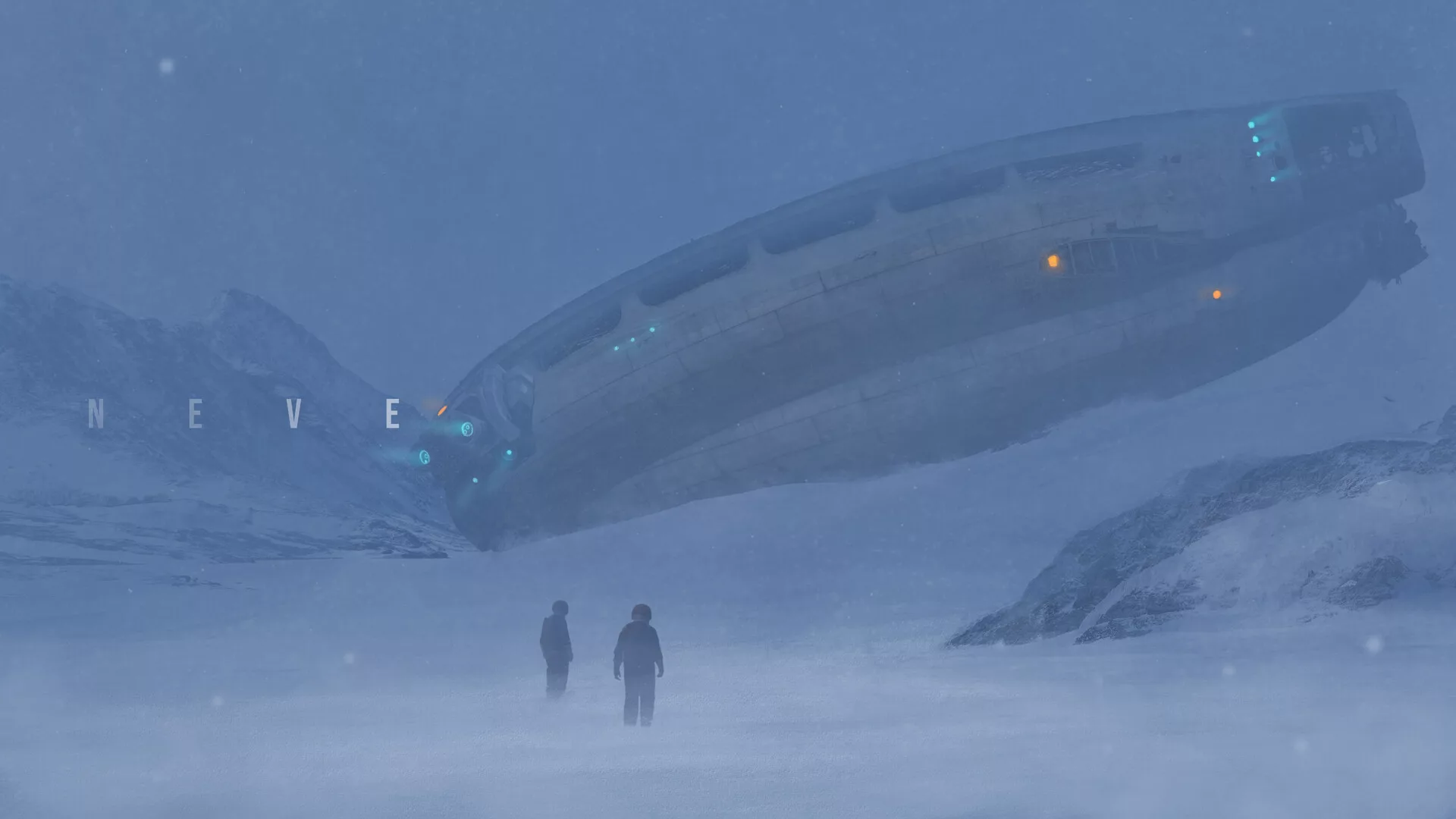 Neve se passa em um cenário congelado e isto está muito atrelado à narrativa - Imagem: Ritus Studio