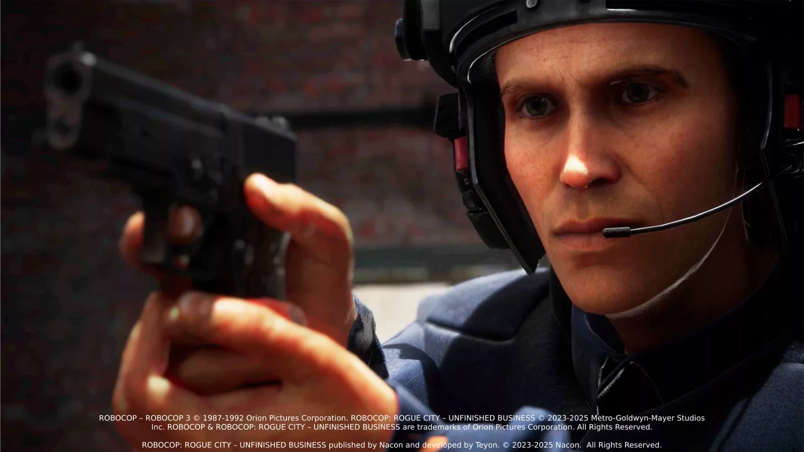 Na expansão, será possível jogar com Alex Murphy antes de se tornar o RoboCop - Imagem: Nacon