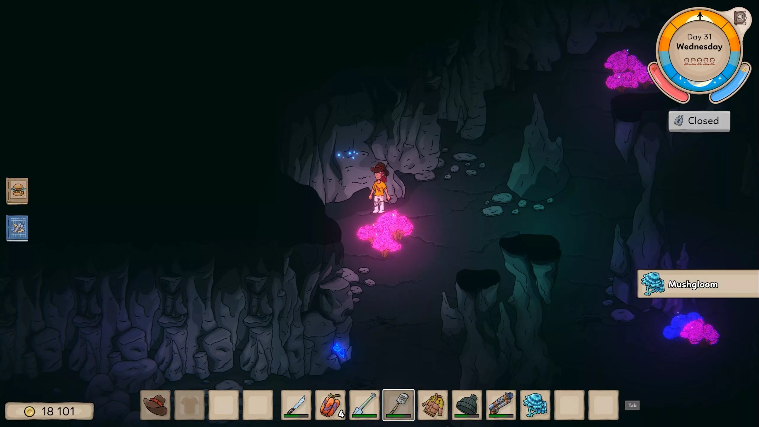 Em novos planetas, o jogador precisa coletar recursos e se proteger de perigos - Imagem: Blue Goo Games