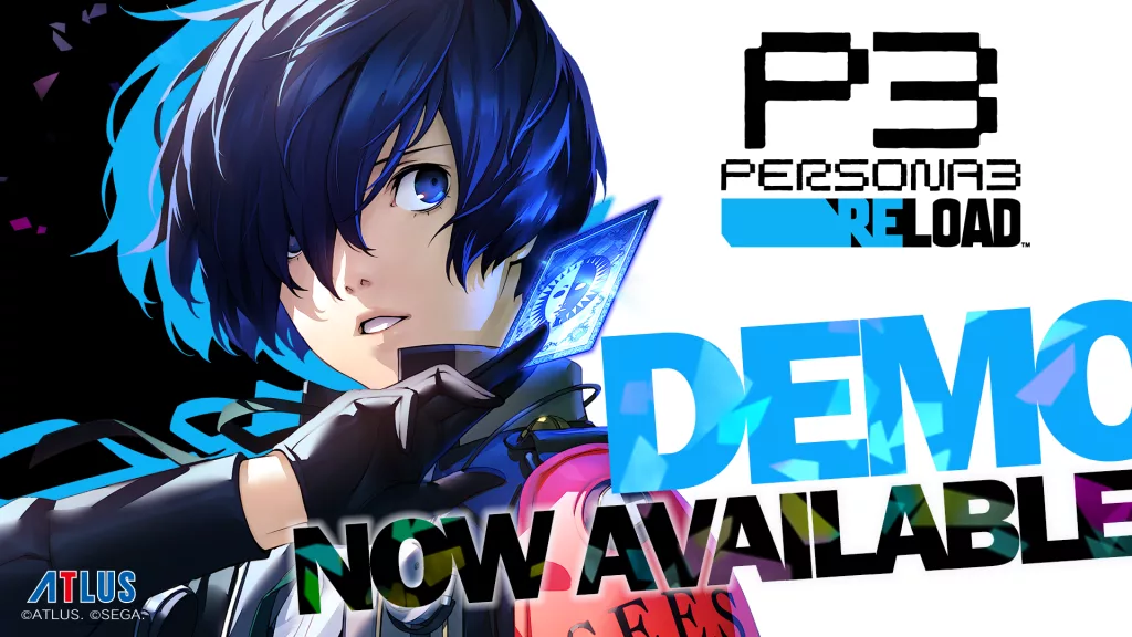 Capa da demonstração disponível de Persona 3 Reload.
