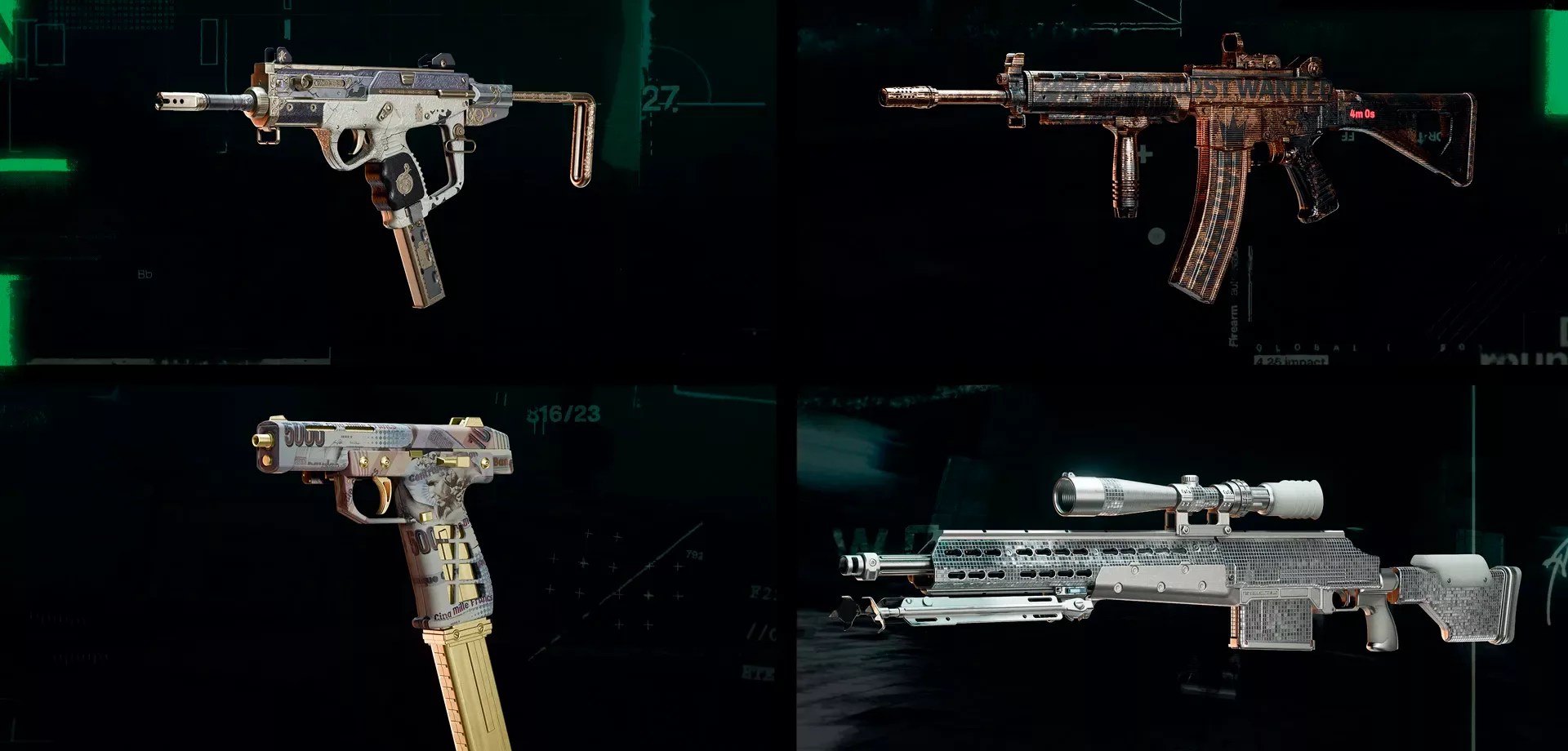 4 armas do Passe de Batalha de Call of Duty Temporada 3.