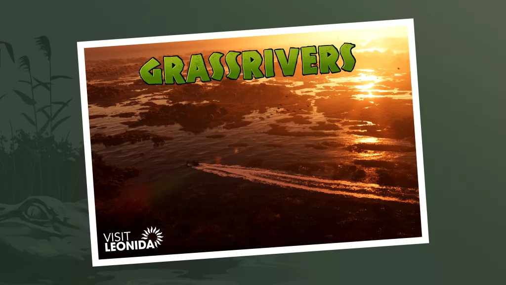 Foto de cartão postal do lado pantanoso de Leonida em GTA 6.