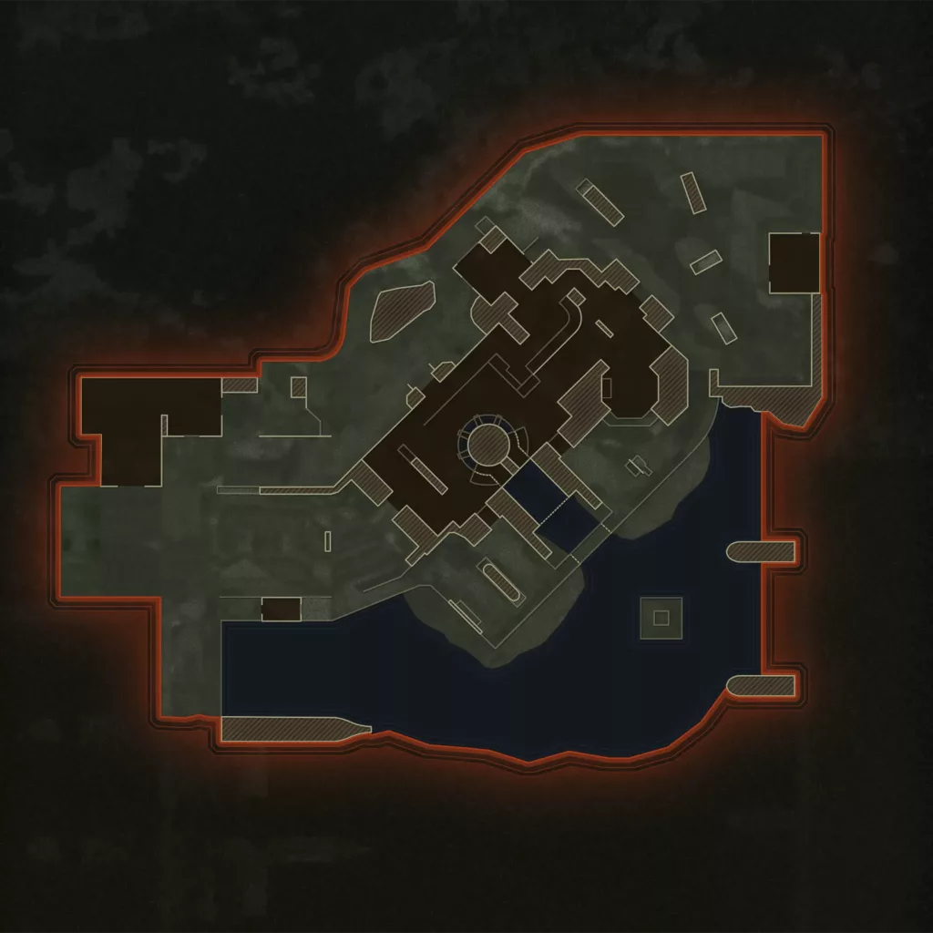 Mapa tático de Shutdown.