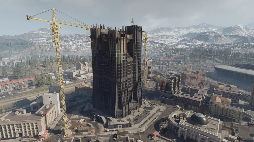 O Mirante é um novo ponto de interesse no mapa de Verdansk.