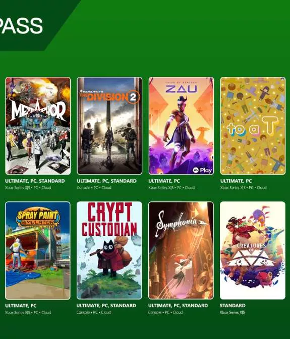Jogos para o fim de maio no Xbox Game Pass
