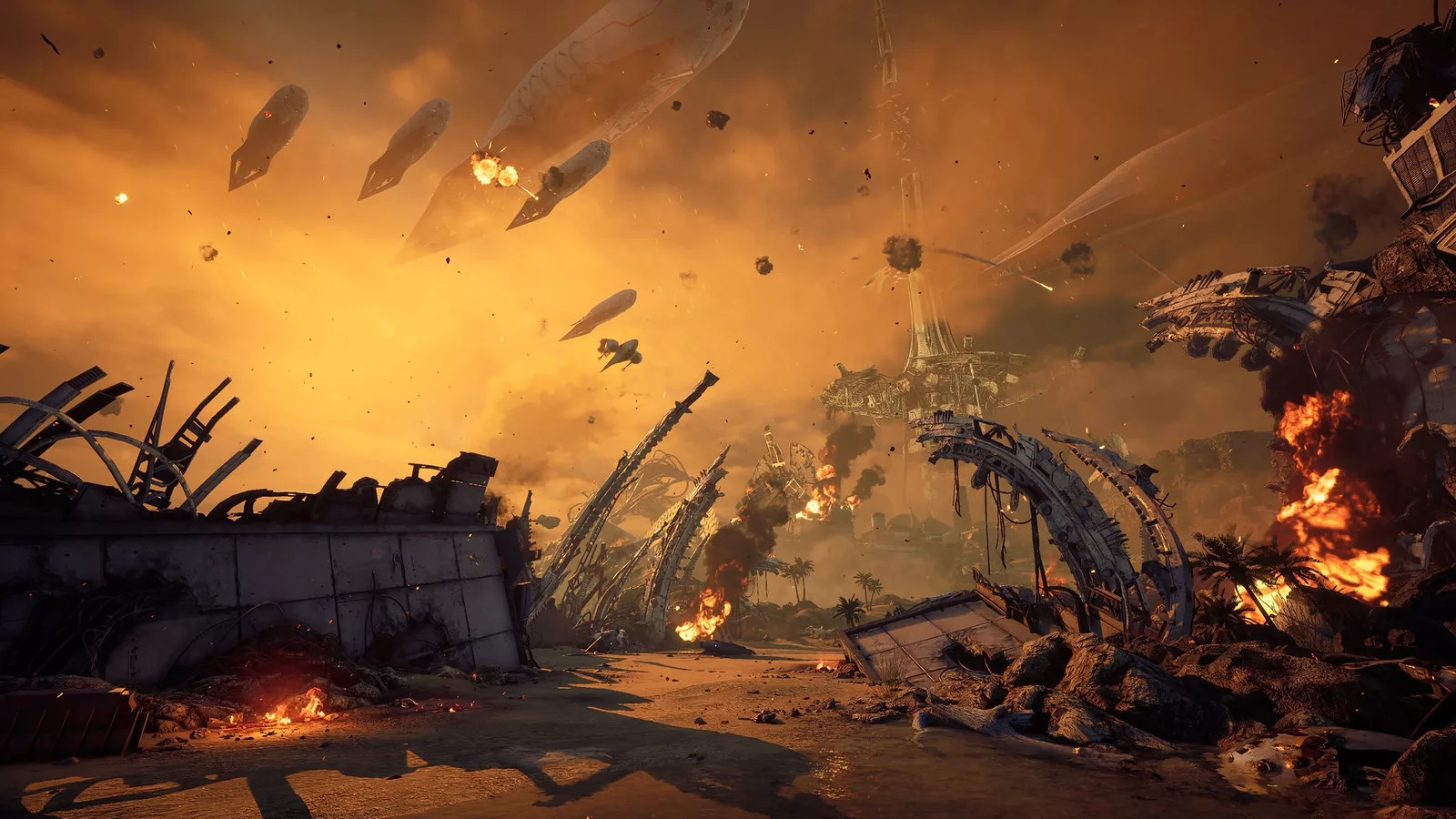 Stellar Blade possui cenários desoladores e deslumbrantes - Imagem: SHIFT UP