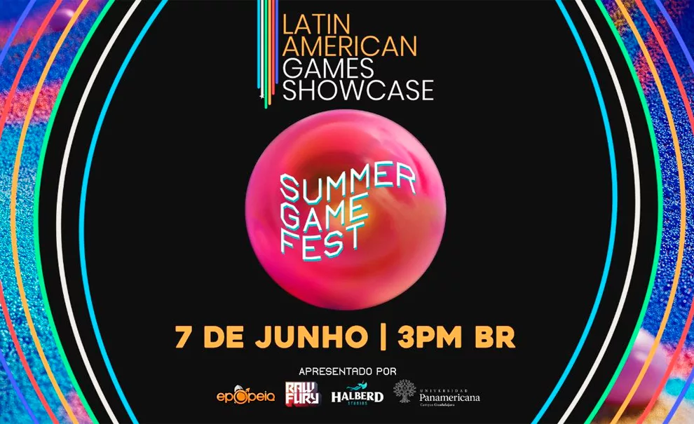 Logo da Latin American Games Showcase.