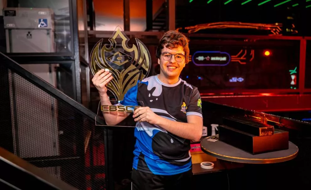 Erik, campeão do Circuito Brasileiro de StarCraft II