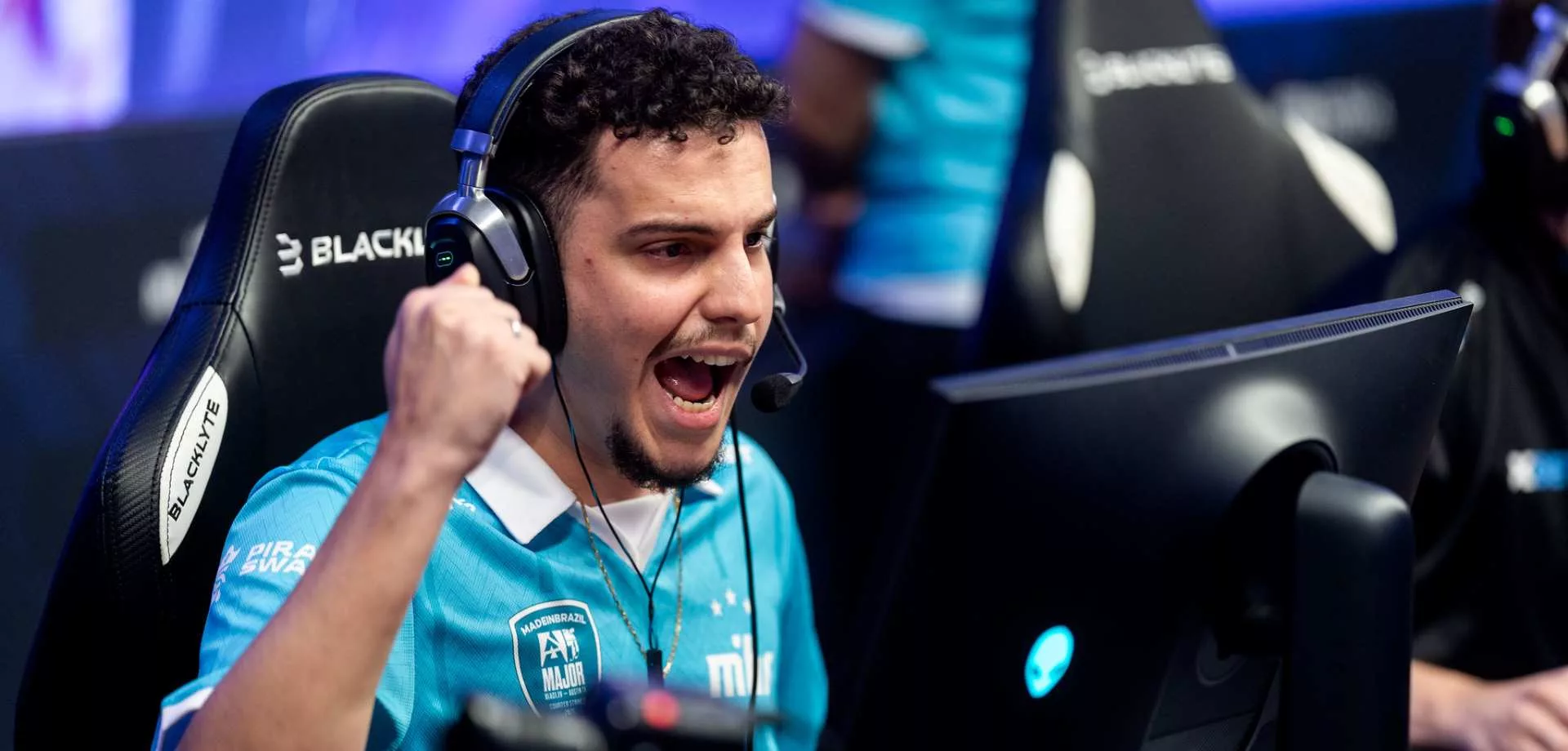 Brnz4n em destaque, jogador da MIBR disputando Austin Major 2025 - Foto: Michal Konkol/BLAST