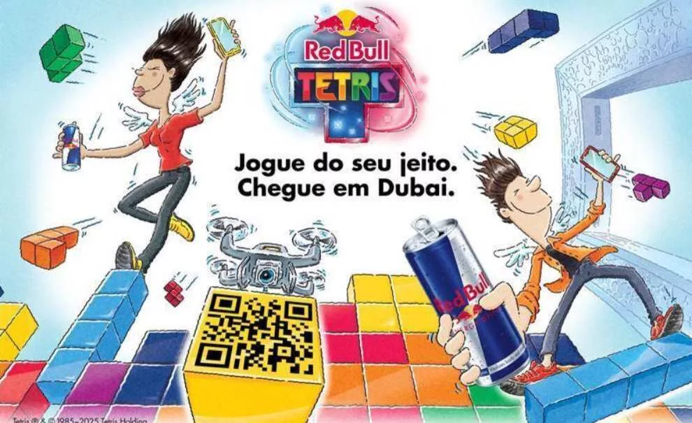 Torneio mundial de Tetris realizado pela Red Bull