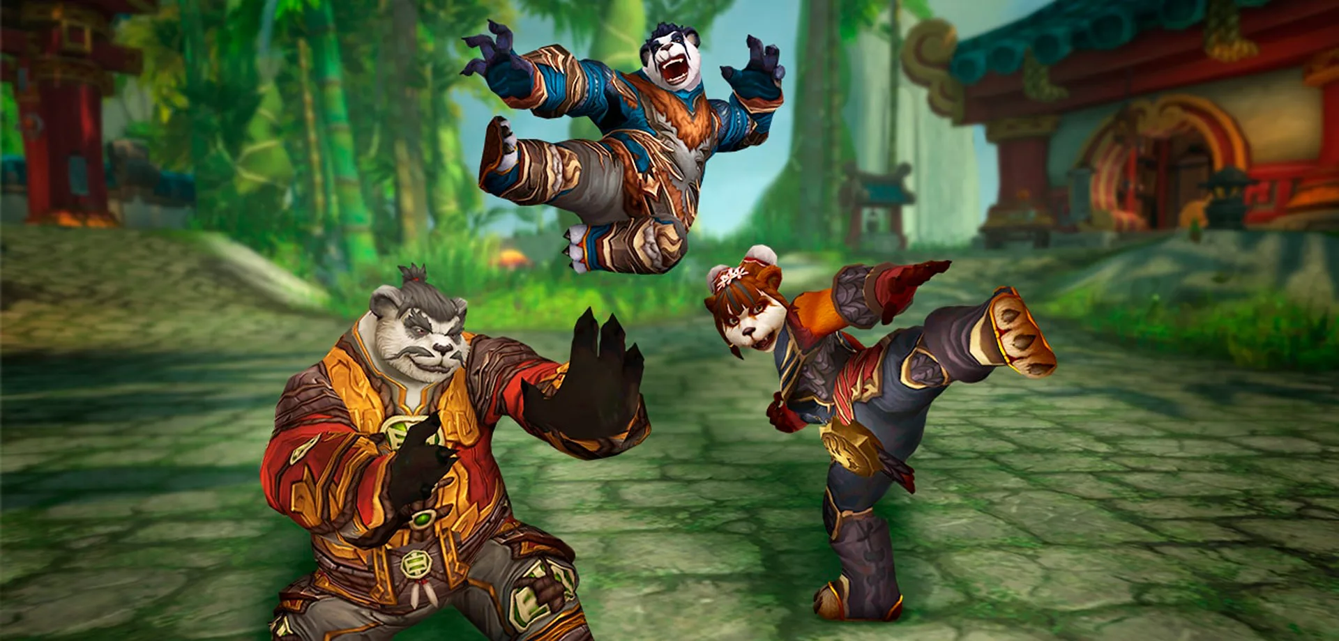 3 Personagens icônicos de Mists of Pandaria Classic.