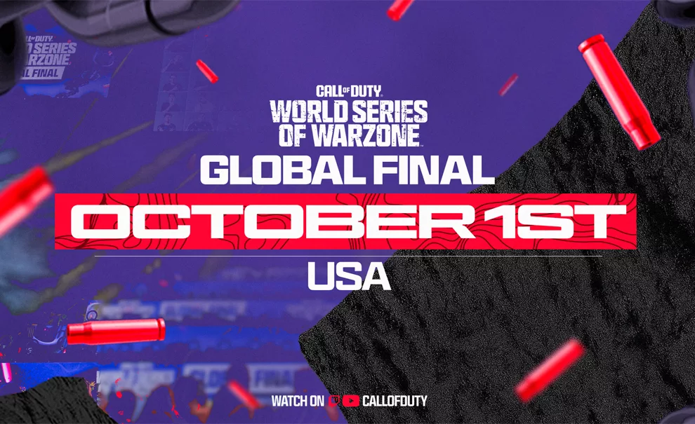 Chamada de Call of Duty: World Series of Warzone em 1º de outubro de 2025 nos Estados Unidos.