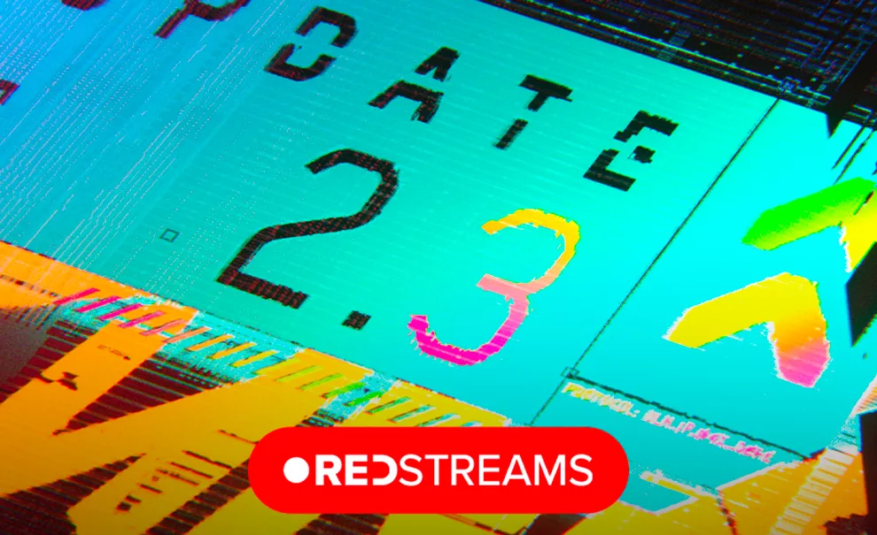 Capa da RedStreams de Cyberpunk 2077 sobre atualização 2.3
