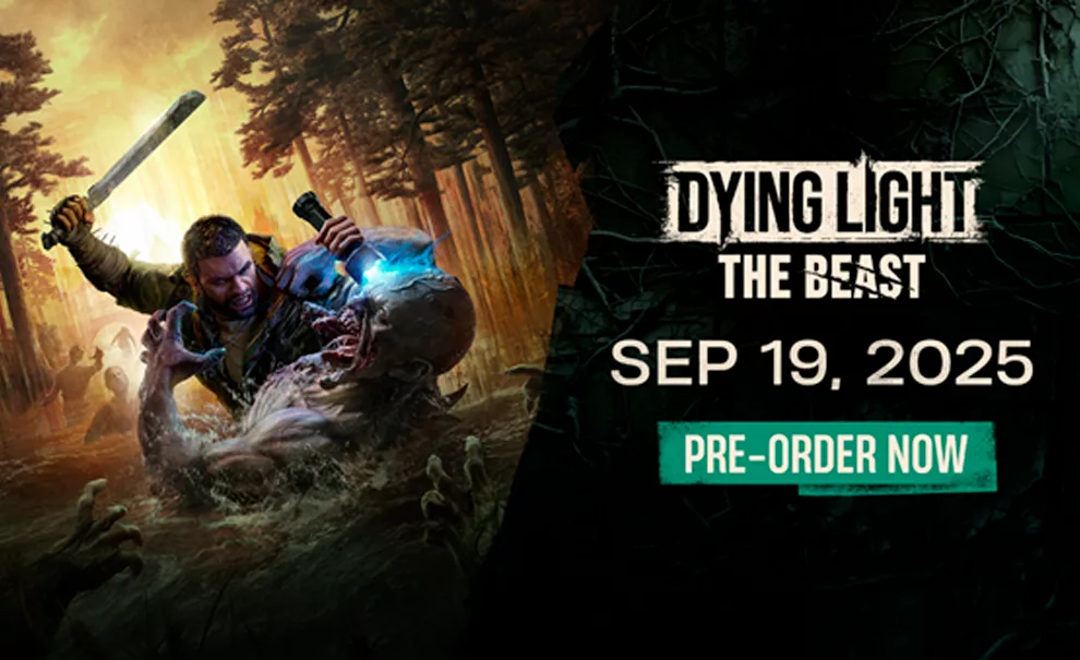 Capa de Dying Light: The Beast com a data de 19 de setembro de 2025.