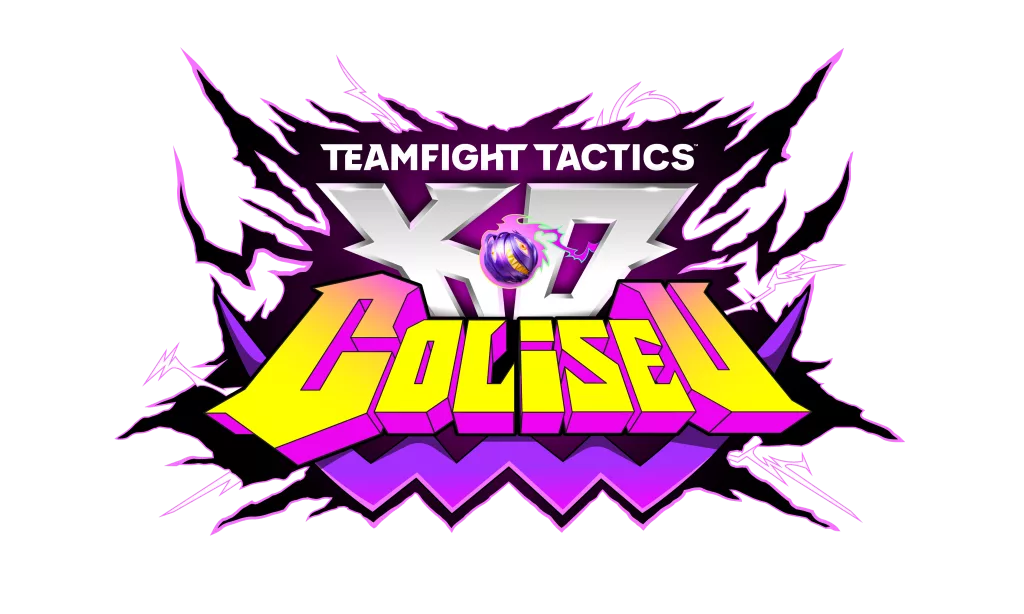 Logo do Teamfight Tactics K.O. Coliseu.