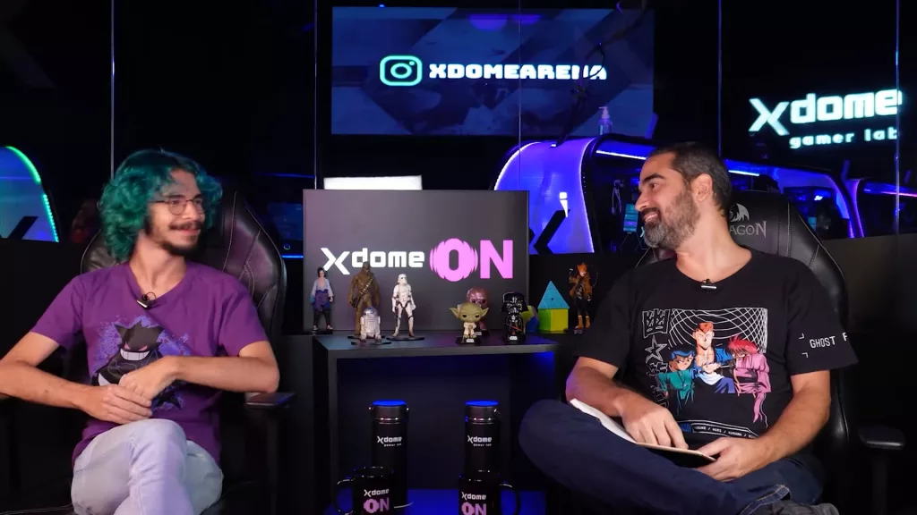 Gruntar e Tomik no XDome Arena Podcast.