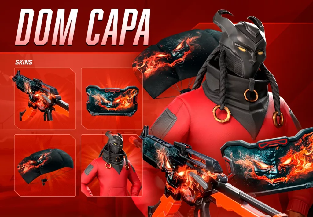 Dom Capa, pacote do personagem em Capa Royale.