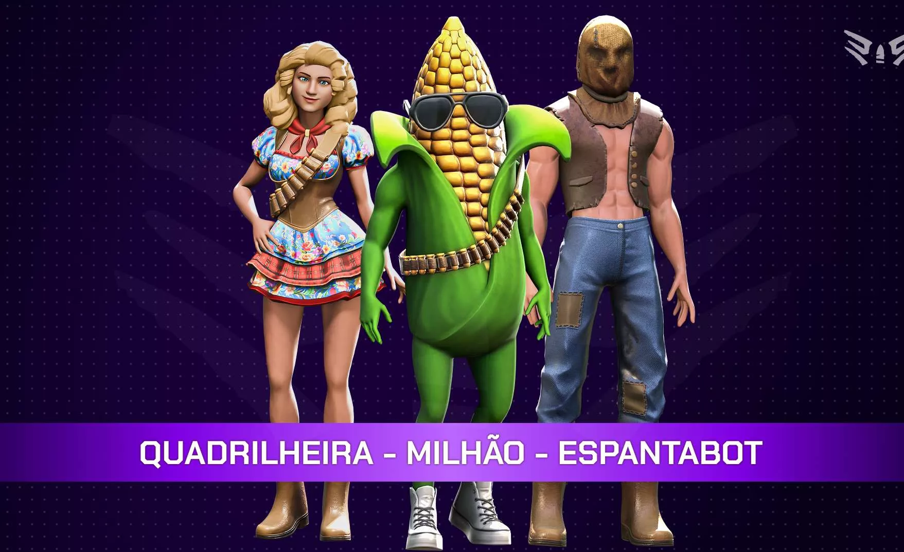 Novas skins da atualização inédita de El Hero