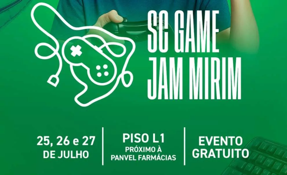 Game Jam Mirim acontece em Floripa