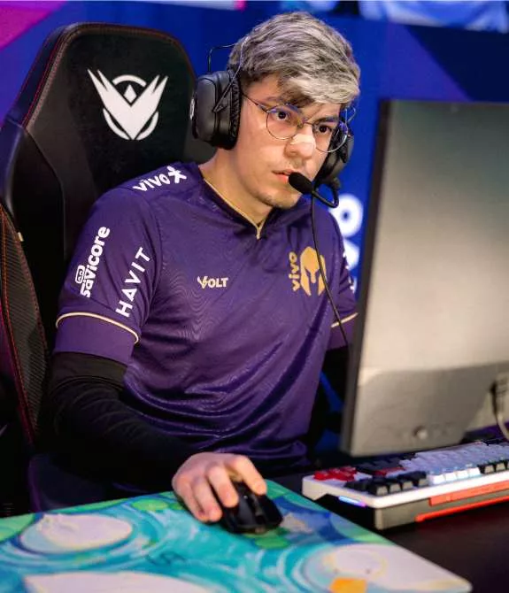 Disamis, jogador da Keyd, na LTA Sul