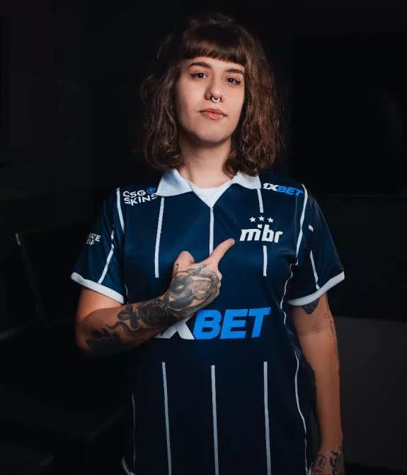 Olga é a nova jogadora do MIBR
