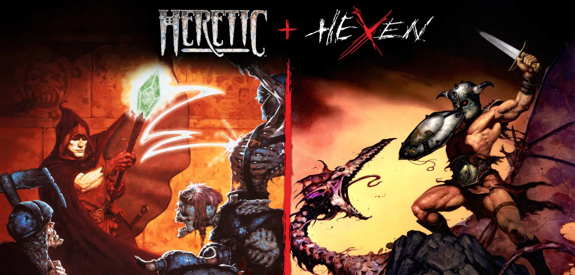 Heretic e Hexen estão de volta de cara nova