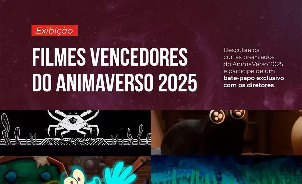 Parte do Cartaz do AnimavVrso 2025.